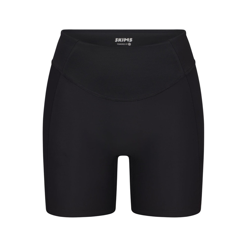 SKIMS PERFORMANCE HIGH-WAISTED BIKE SHORT in Onyx NEW